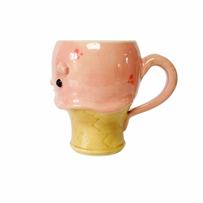 Strawberry Ice Cream Cone Mug