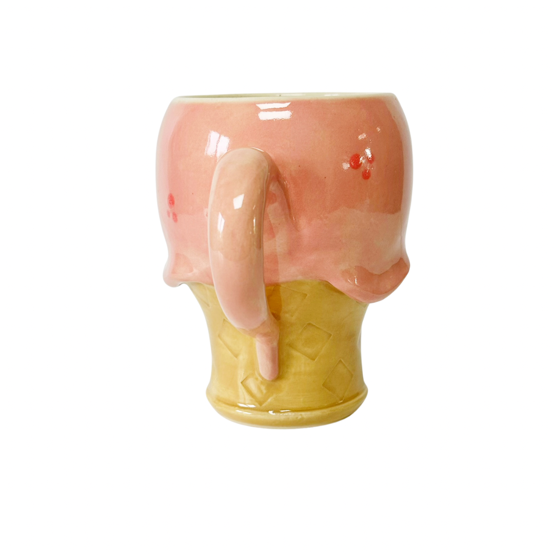 Strawberry Ice Cream Cone Mug