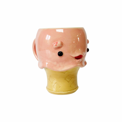 Strawberry Ice Cream Cone Mug