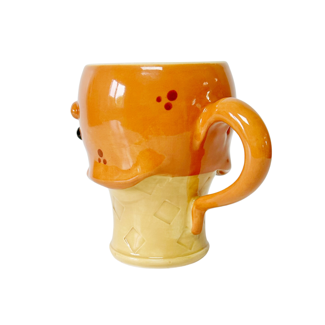 Chocolate Ice Cream Cone Mug