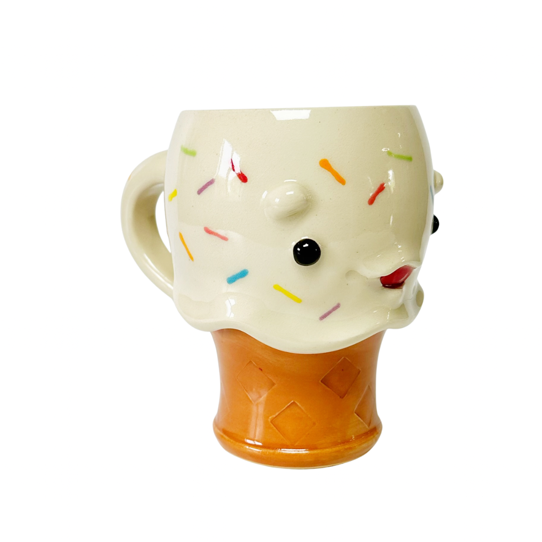 Vanilla Ice Cream Cone Mug