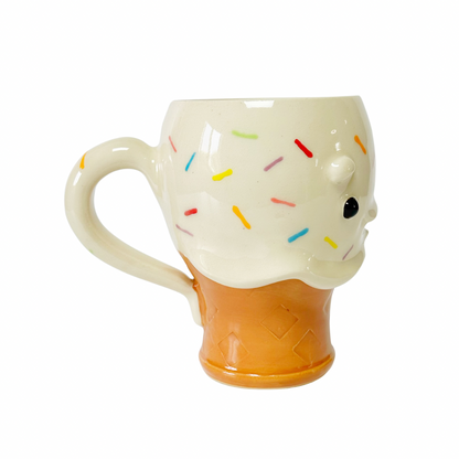 Vanilla Ice Cream Cone Mug