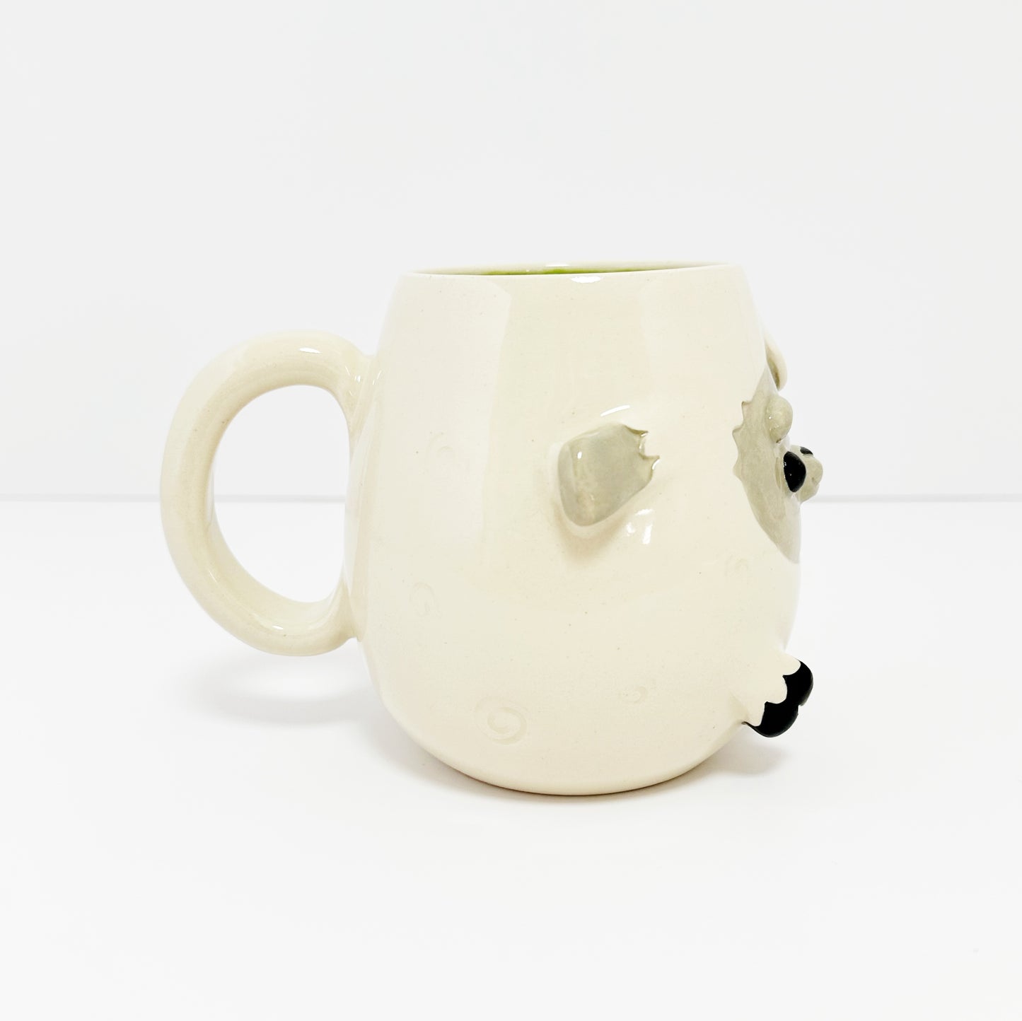 microwave safe handmade sheep coffee tumbler