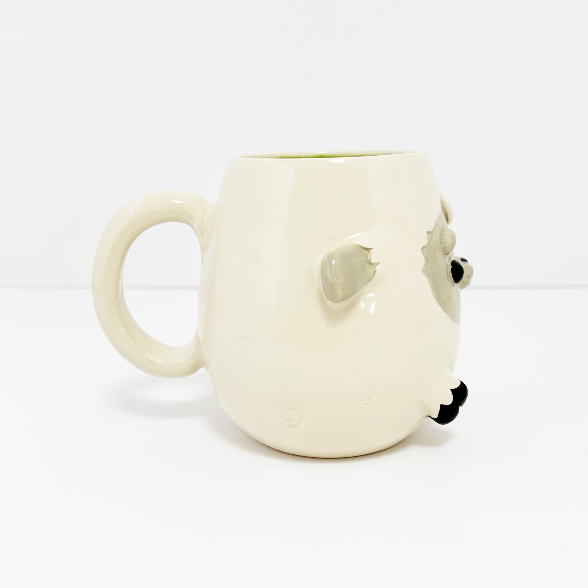 microwave safe handmade sheep coffee tumbler