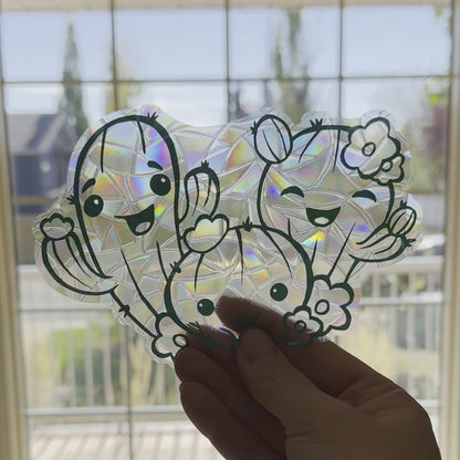 Cactus Trio Sun Catcher