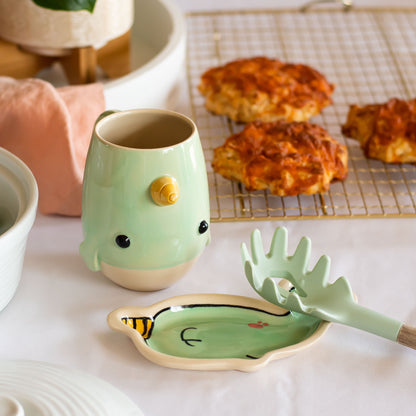 Narwhal Mug and Spoon Rest Set