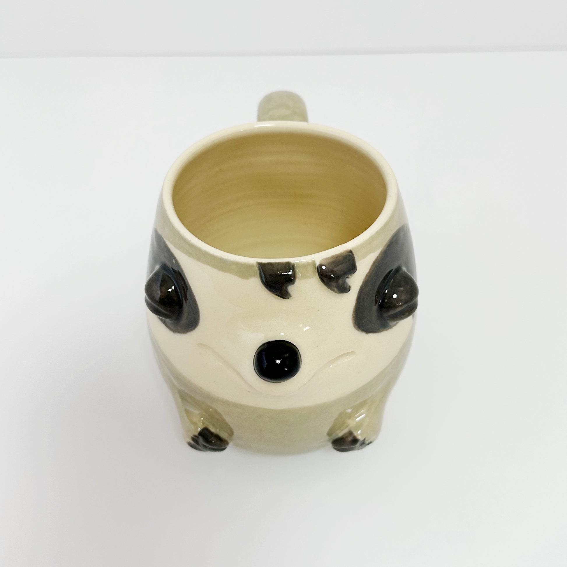 microwave safe handmade sloth mug made in canada