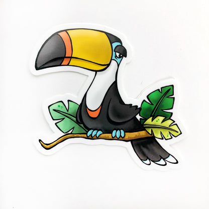 Toucan Die Cut Sticker