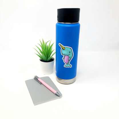 Narwhal Die Cut Sticker