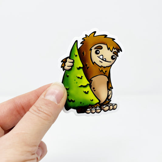 Sasquatch Die Cut Sticker