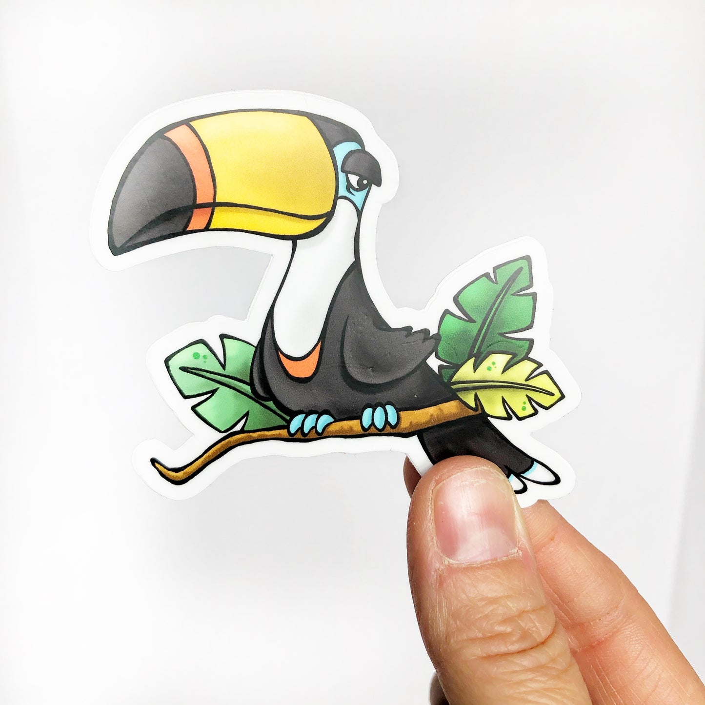 Toucan Die Cut Sticker