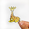 Giraffe Die Cut Sticker