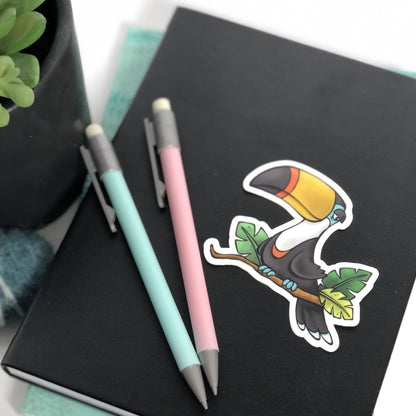 Toucan Die Cut Sticker
