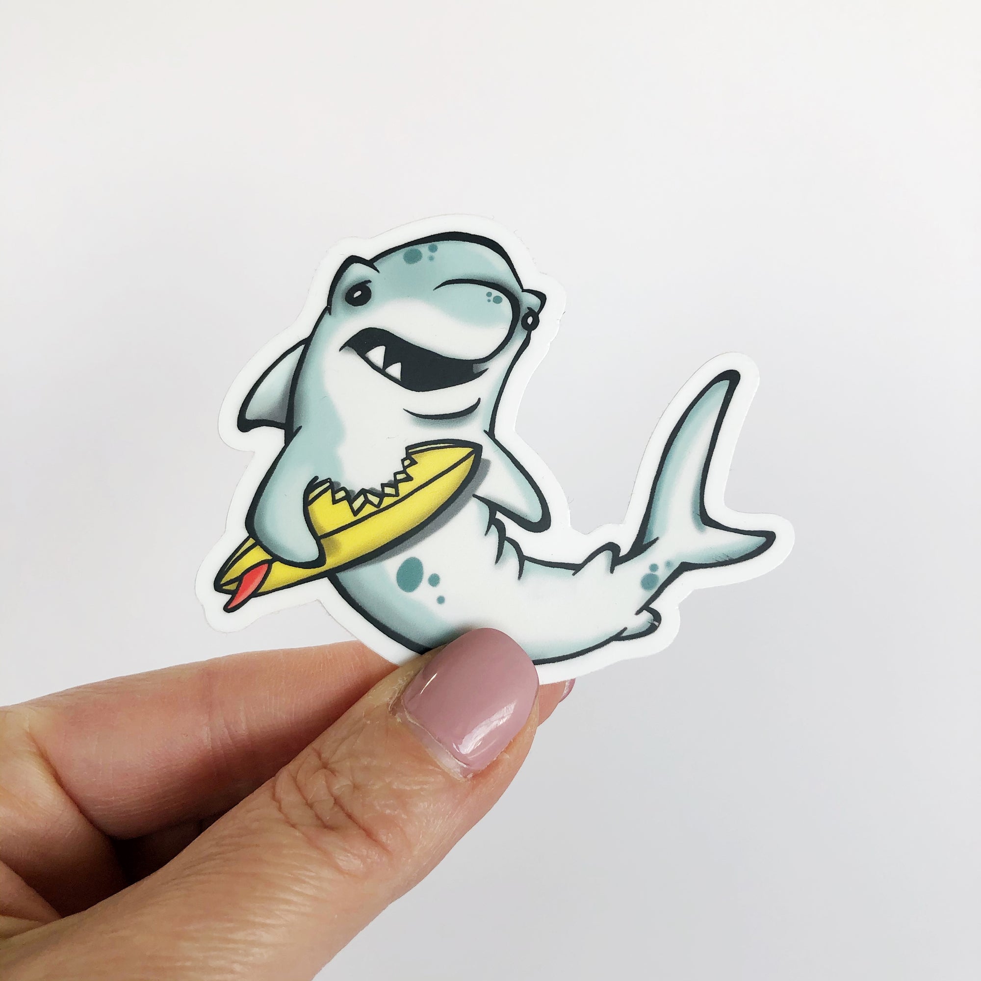 Shark Die Cut Sticker