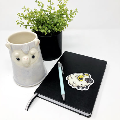 Sheep Die Cut Sticker