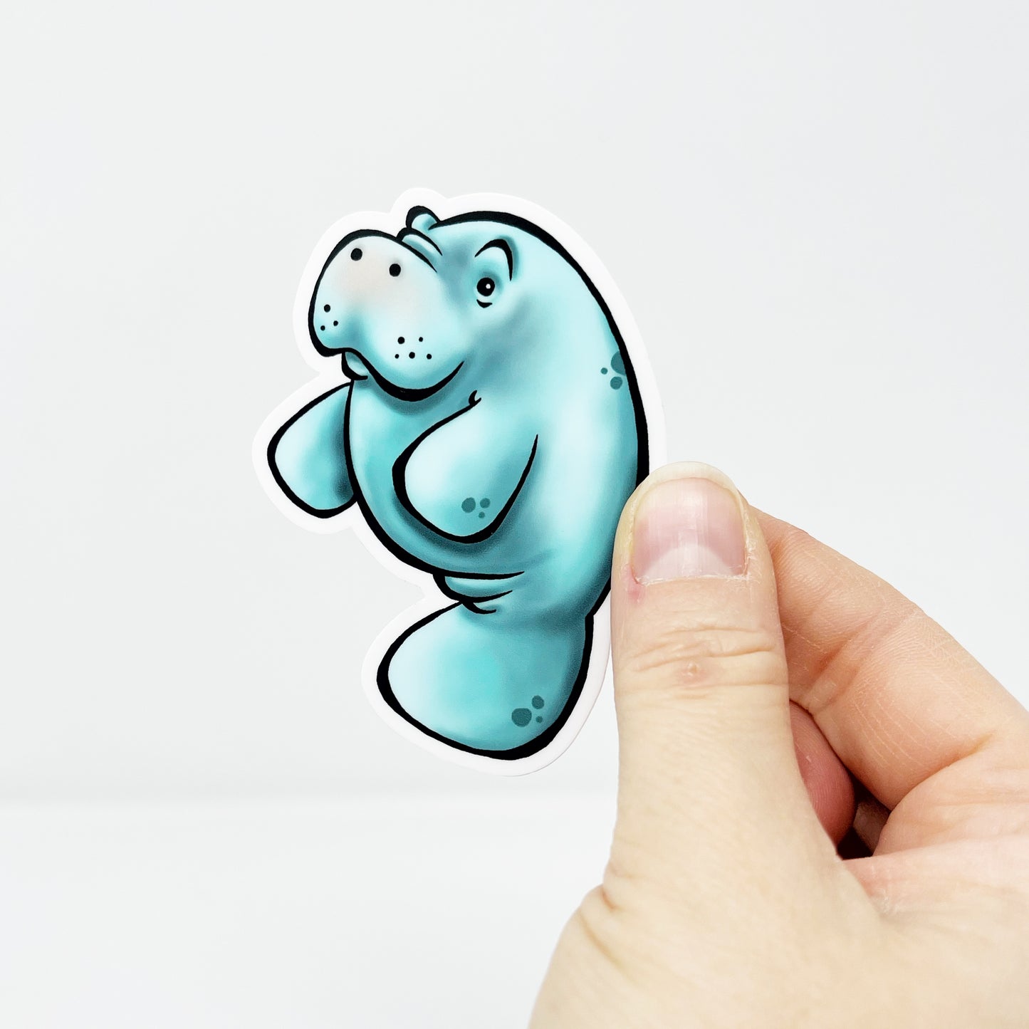 Manatee Die Cut Sticker