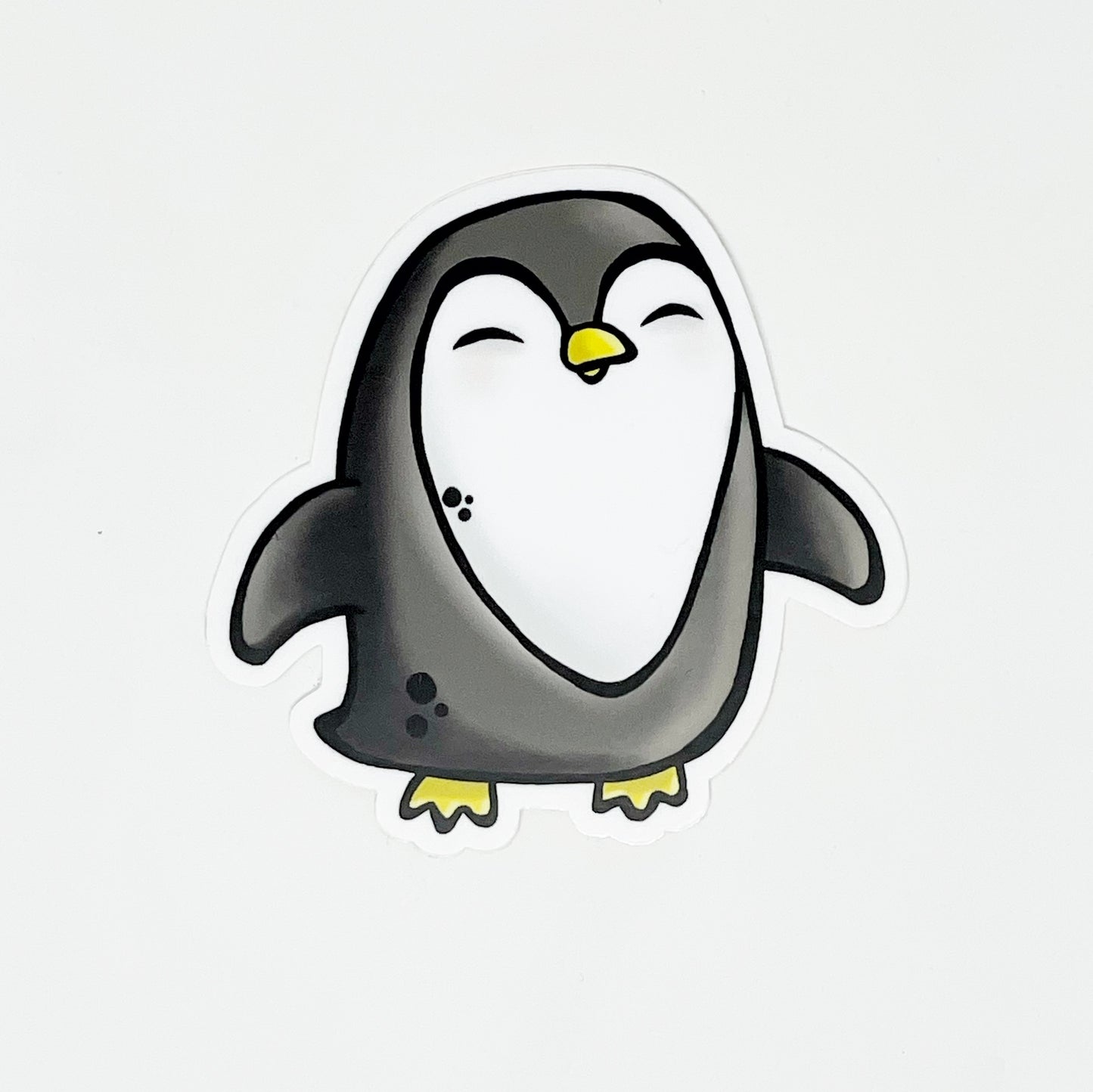 Penguin Die Cut Sticker