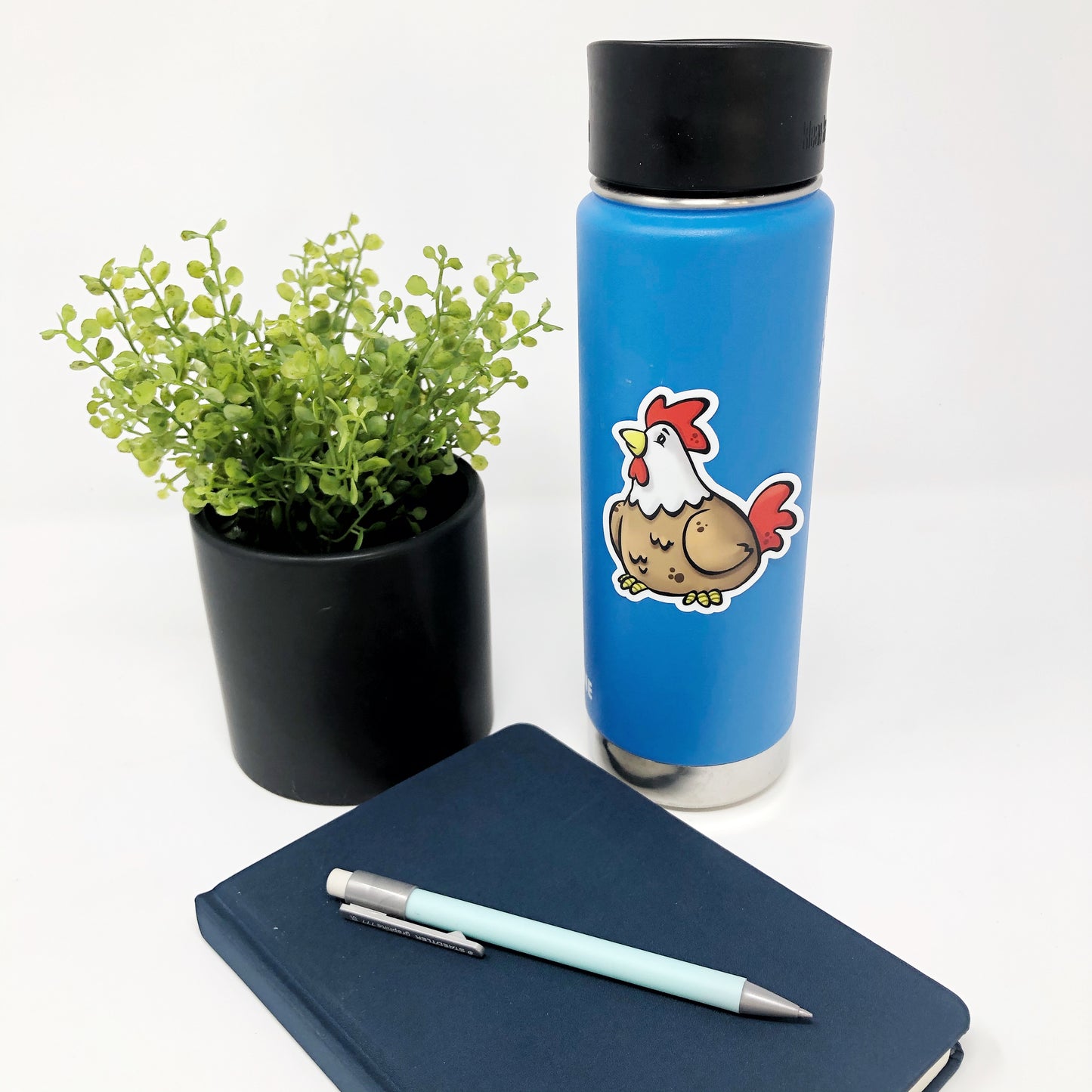 Chicken Die Cut Sticker