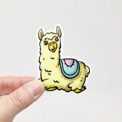 Llama Die Cut Sticker
