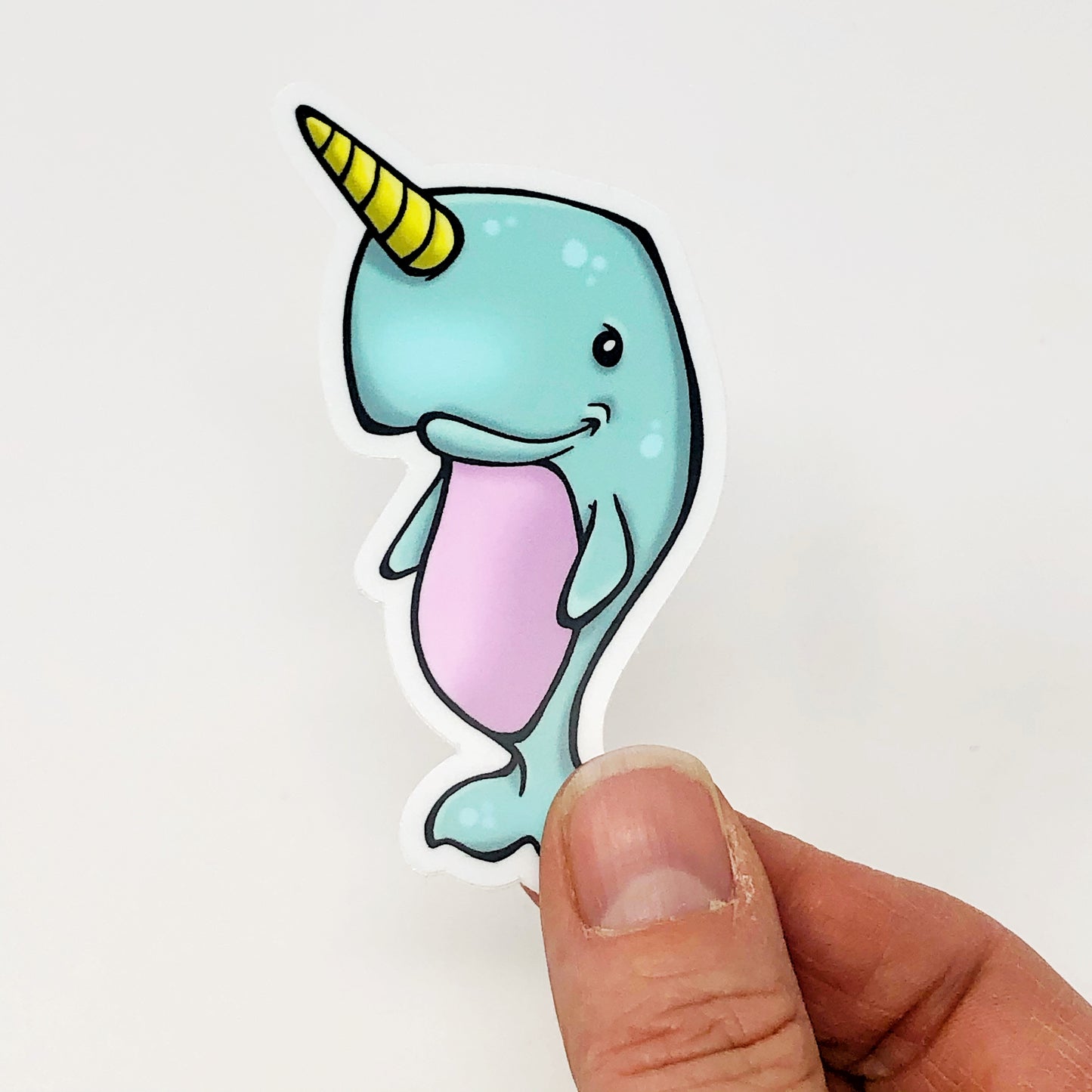 Narwhal Die Cut Sticker