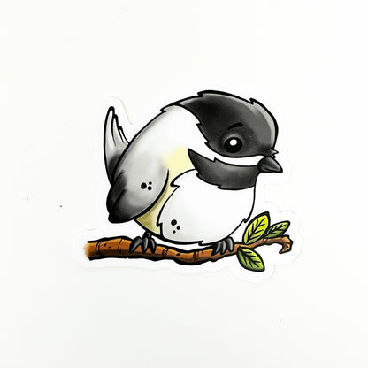 Chickadee Die Cut Sticker