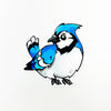 Blue Jay Die Cut Sticker