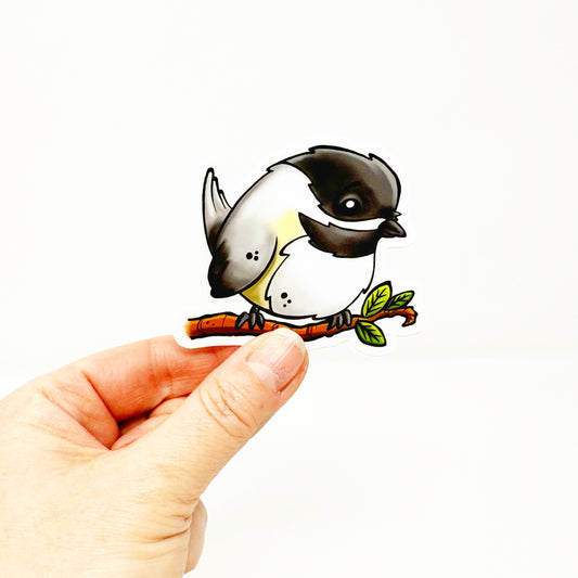 Chickadee Die Cut Sticker