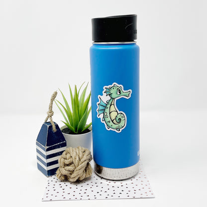 Seahorse Die Cut Sticker