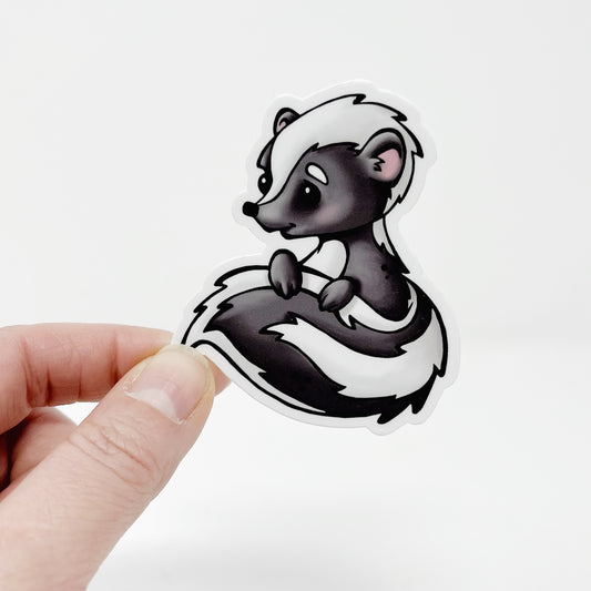 Skunk Die Cut Sticker