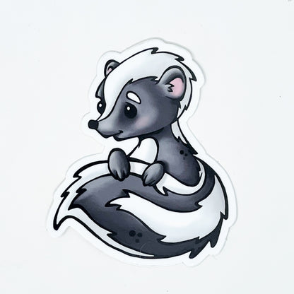 Skunk Die Cut Sticker