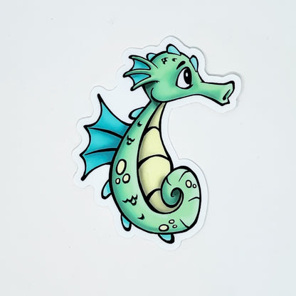 Seahorse Die Cut Sticker