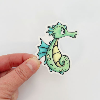 Seahorse Die Cut Sticker