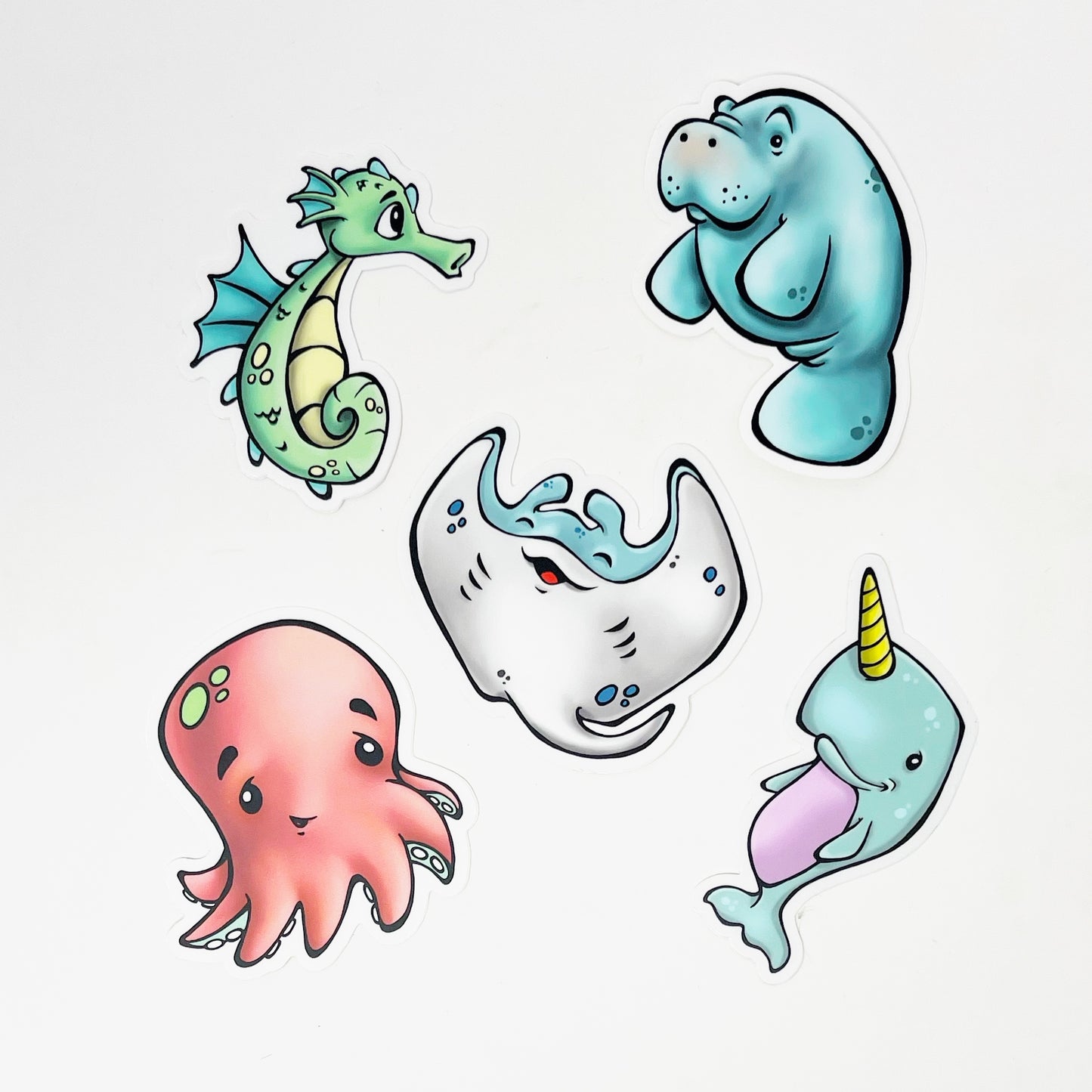 Ocean Life Sticker Pack