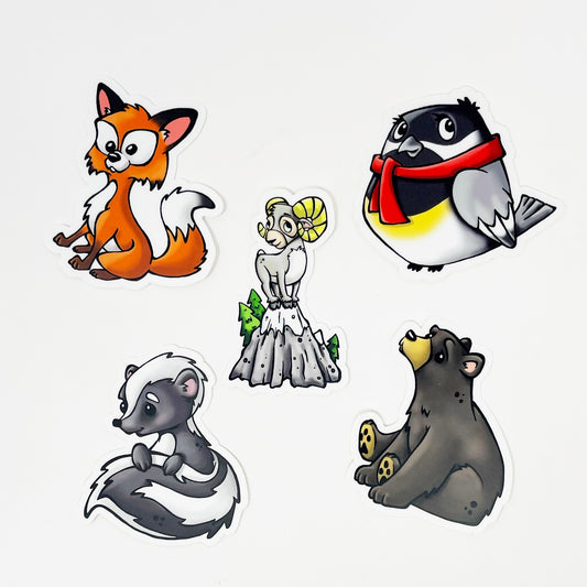 Forest Animal Sticker Pack