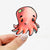Octopus Die Cut Sticker