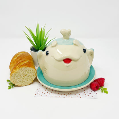 Manta Ray Butter Dish