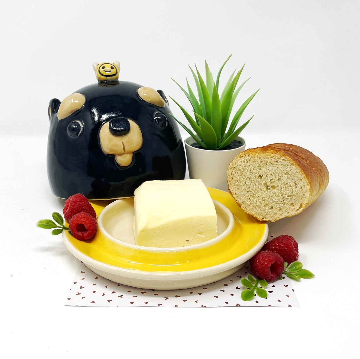 Bear Butter Dish