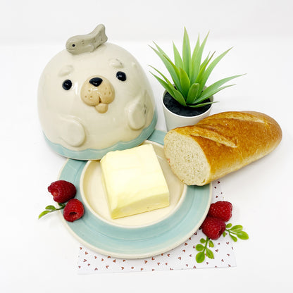 Seal Butter Dish