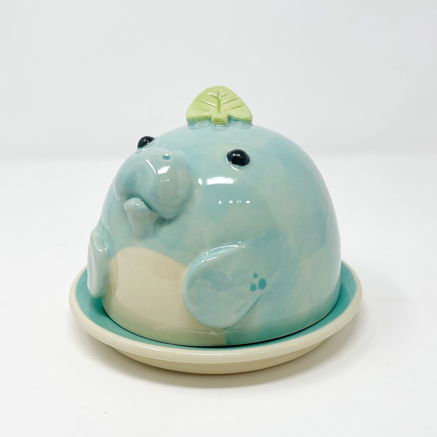 Manatee Butter Dish