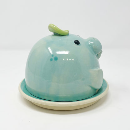 Manatee Butter Dish