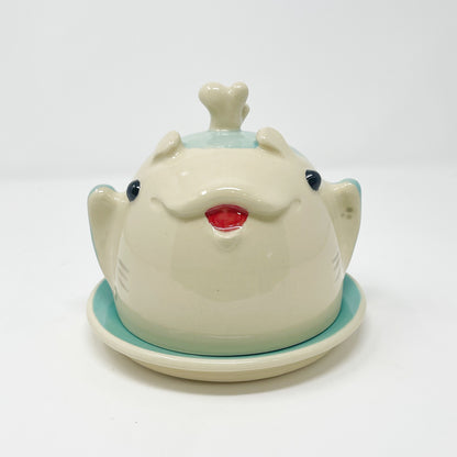 Manta Ray Butter Dish