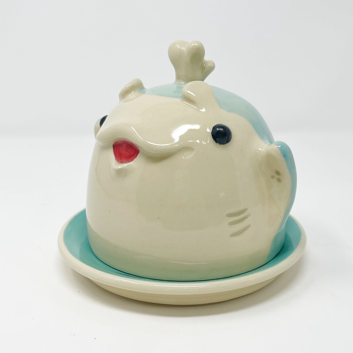 Manta Ray Butter Dish