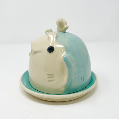 Manta Ray Butter Dish