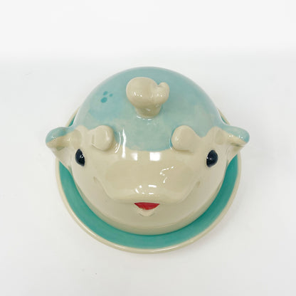 Manta Ray Butter Dish