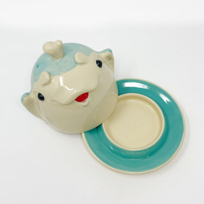 Manta Ray Butter Dish