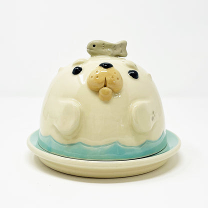 Seal Butter Dish
