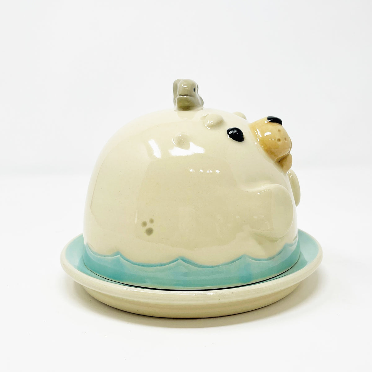 Seal Butter Dish
