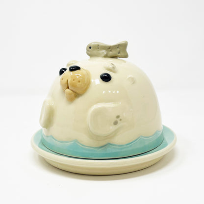 Seal Butter Dish