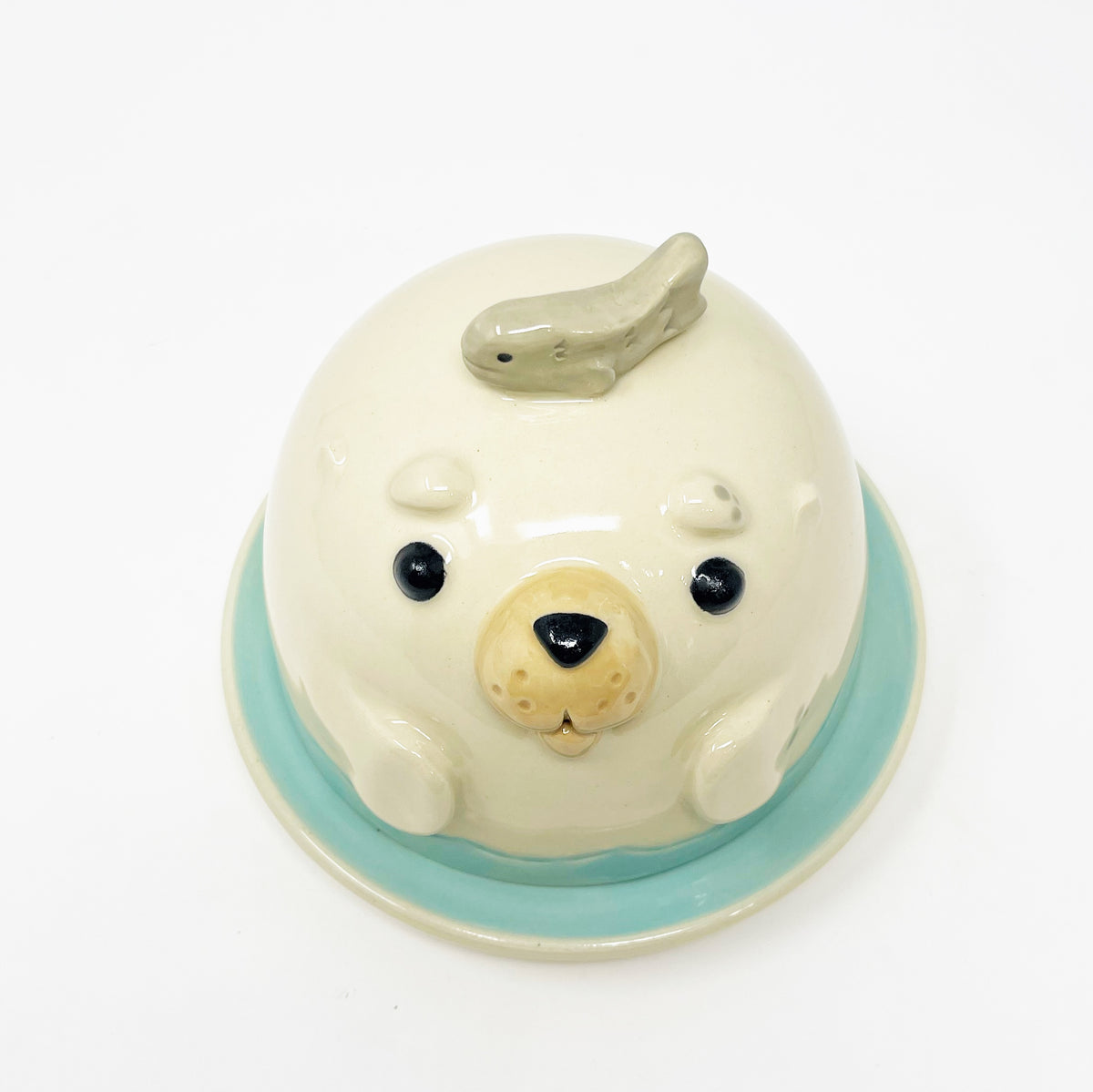 Seal Butter Dish