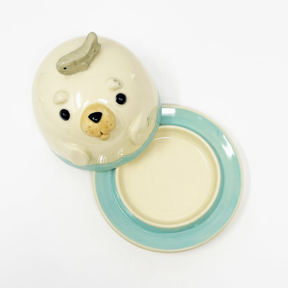 Seal Butter Dish